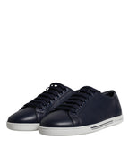 Dolce & Gabbana Blue Low Top Men Saint Tropez Sneakers Shoes - Eljoys Fashion 