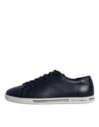Dolce & Gabbana Blue Low Top Men Saint Tropez Sneakers Shoes - Eljoys Fashion 