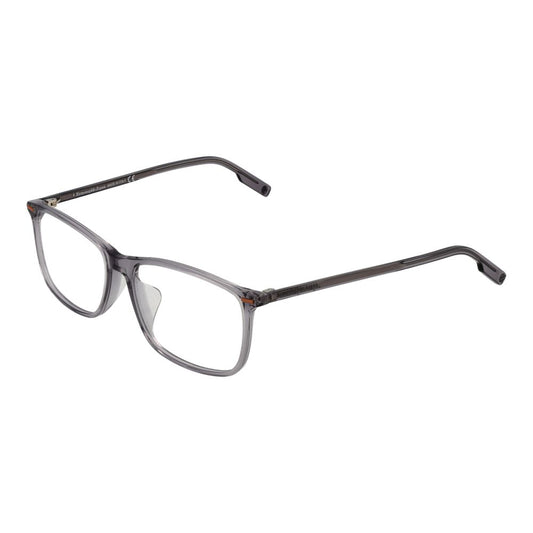 Ermenegildo Zegna Gray Men Glasses Frame