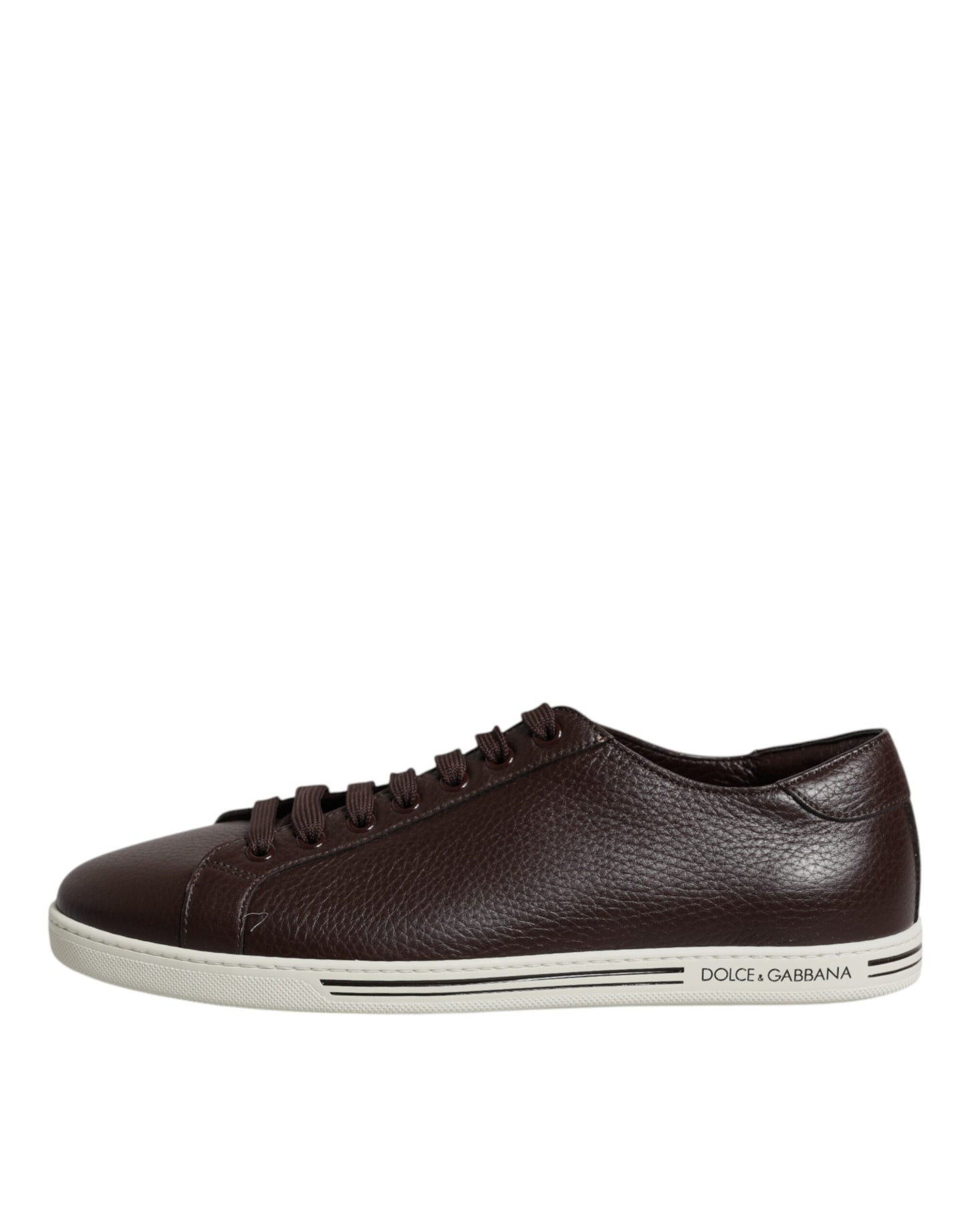 Dolce & Gabbana Brown Low Top Men Saint Tropez Sneakers Shoes Dolce & Gabbana