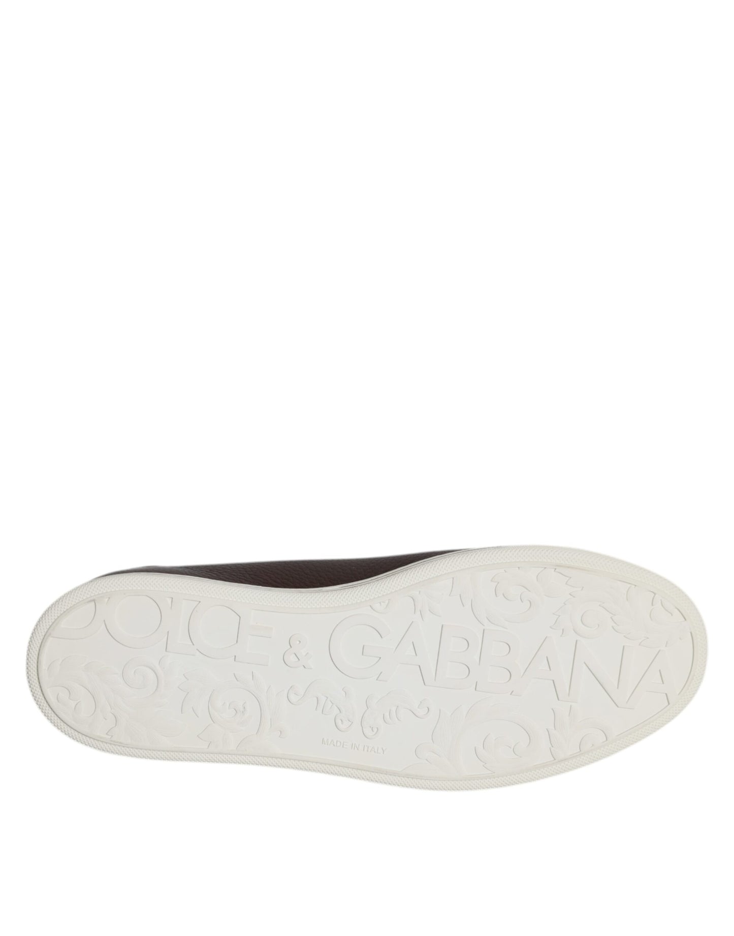 Dolce & Gabbana Brown Low Top Men Saint Tropez Sneakers Shoes Dolce & Gabbana