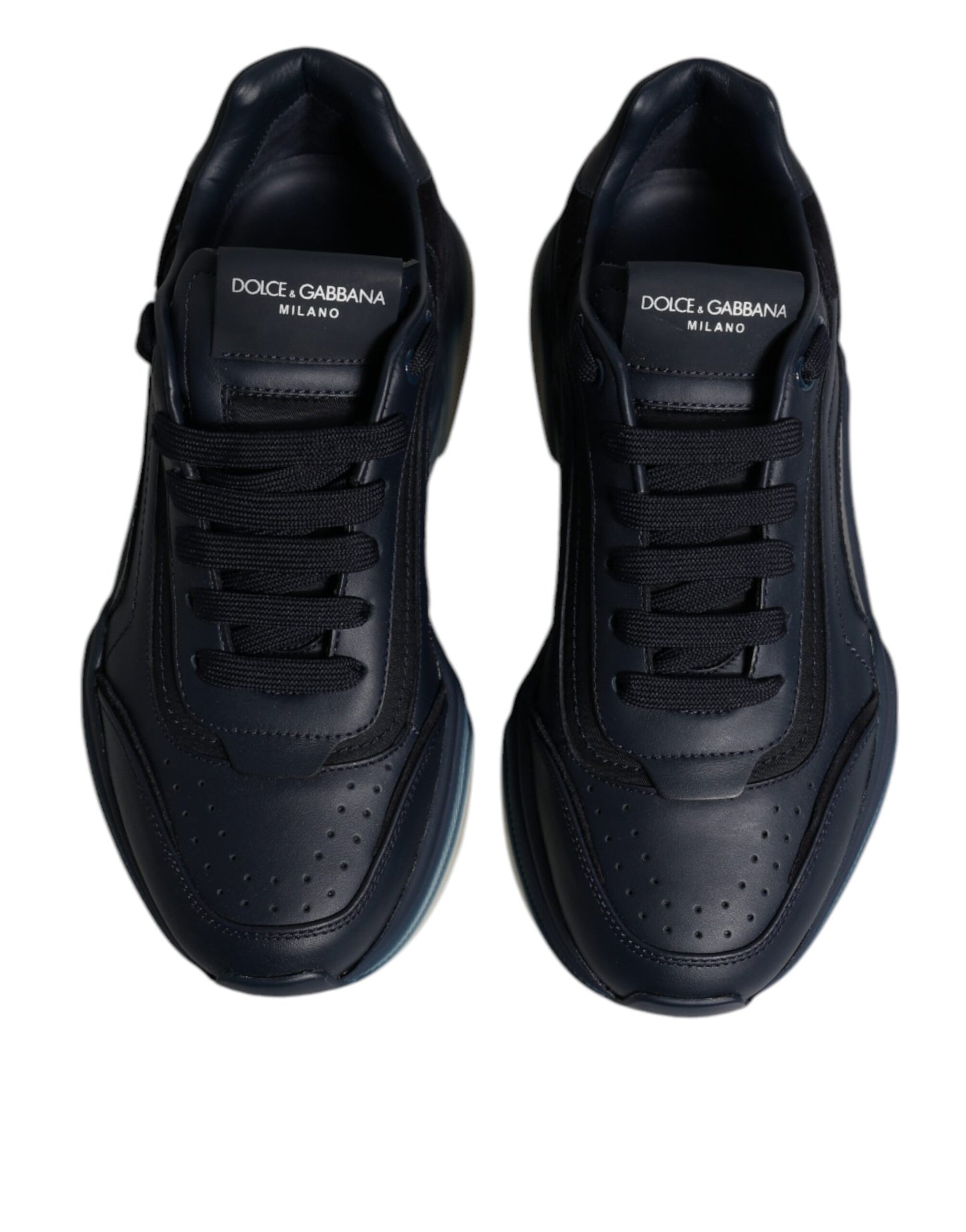 Dolce & Gabbana Navy Blue Daymaster Low Top Men Sneakers Shoes Dolce & Gabbana