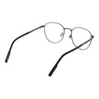 Ermenegildo Zegna gray titanium glasses frames with sleek, modern design and lightweight construction for stylish eyewear.