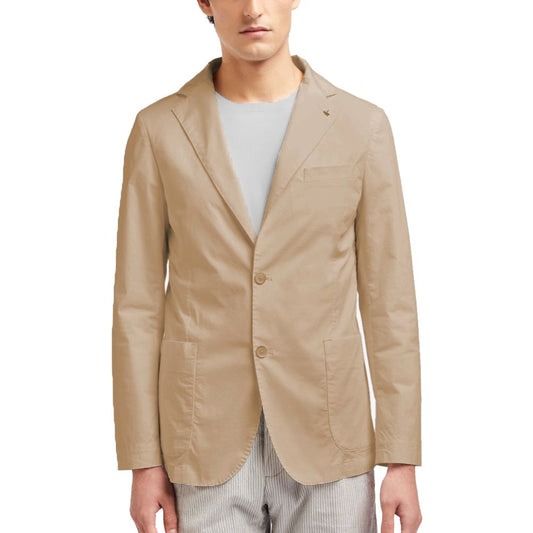 AT.P.CO Beige Cotton Blazer AT.P.CO