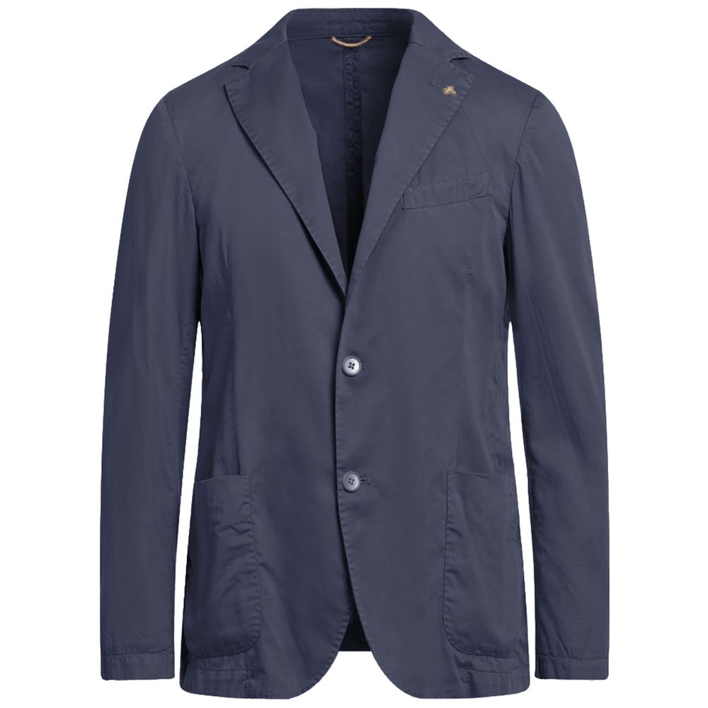 AT.P.CO Blue Cotton Blazer AT.P.CO