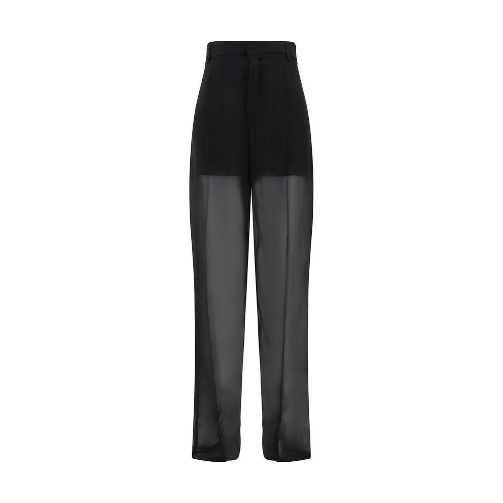 Blumarine Semi-sheer georgette Pants Blumarine