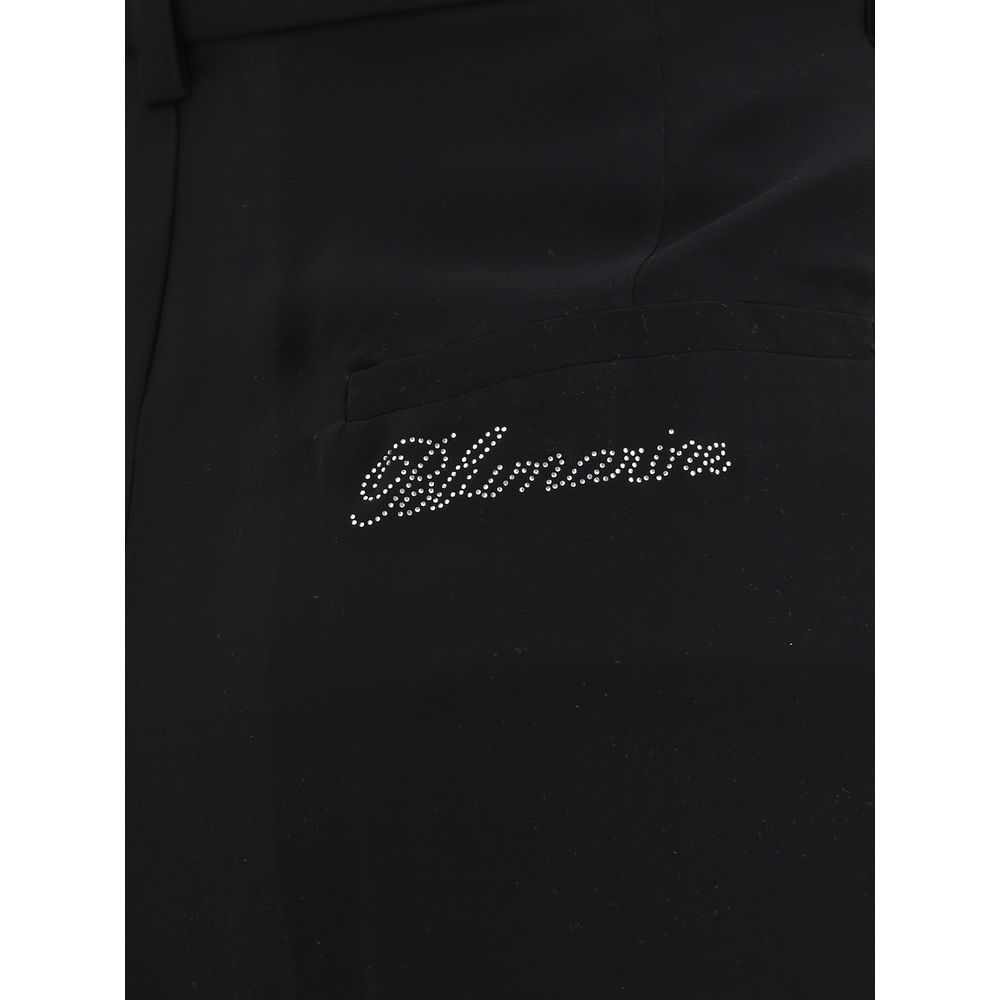 Blumarine Semi-sheer georgette Pants Blumarine