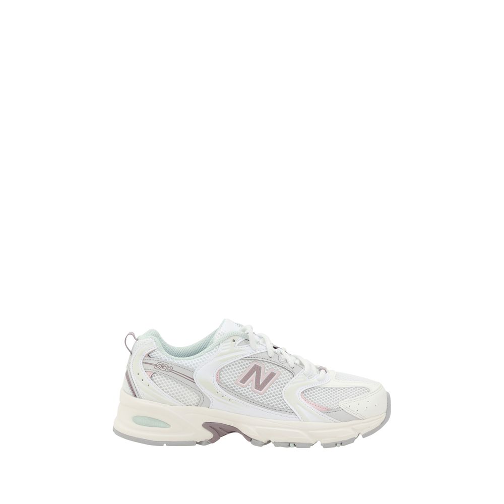 New Balance White Leather Tier 3 Sneakers New Balance