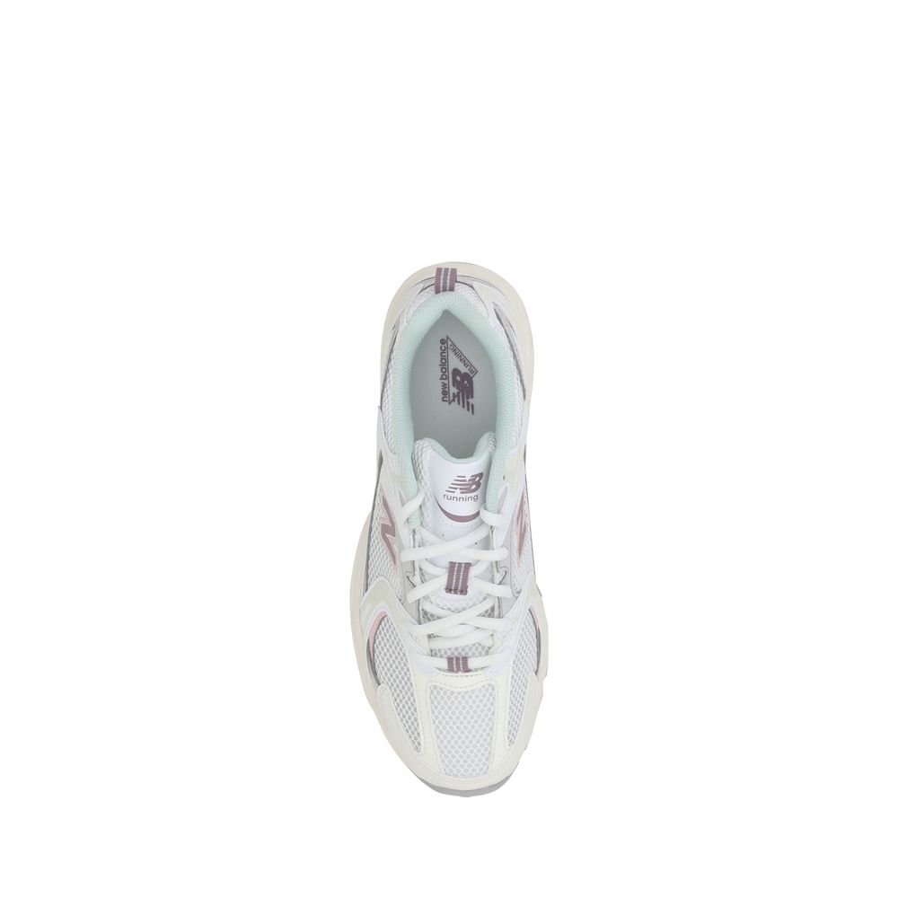 New Balance White Leather Tier 3 Sneakers New Balance