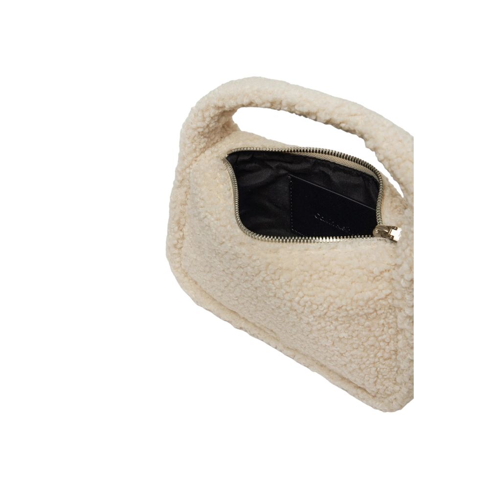 Calvin Klein Jeans Cream Recycled Polyester Handbag Calvin Klein Jeans