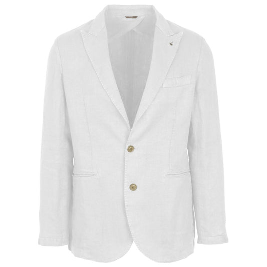 AT.P.CO White Linen Blazer AT.P.CO