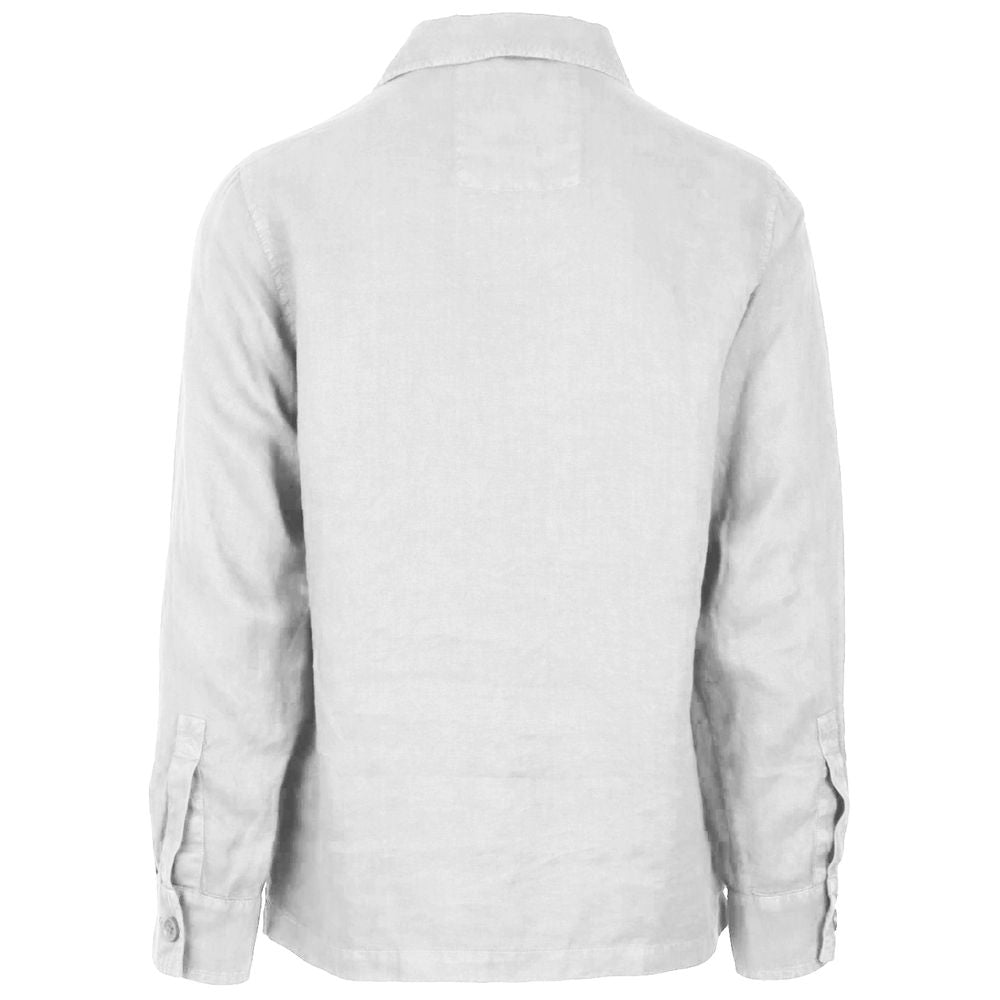 AT.P.CO White Linen Shirt AT.P.CO