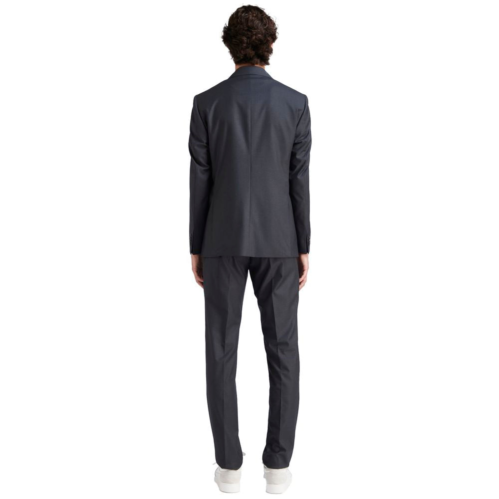 AT.P.CO Gray Polyester Men Suit