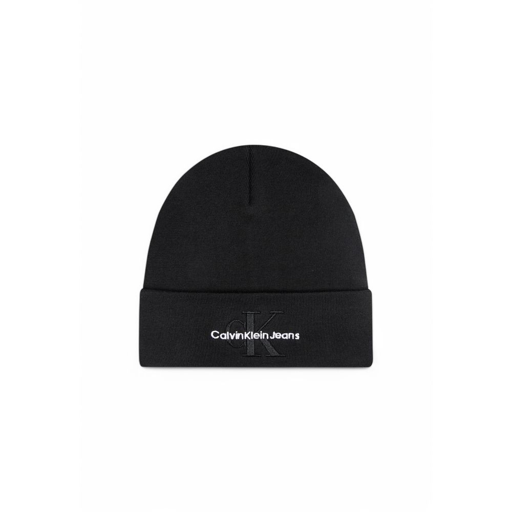 Calvin Klein Jeans Black Organic Cotton Cap Baseball Hat