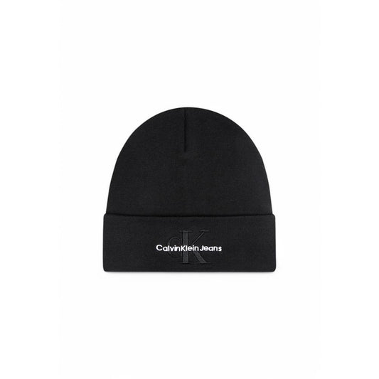 Calvin Klein Jeans Black Organic Cotton Cap Baseball Hat