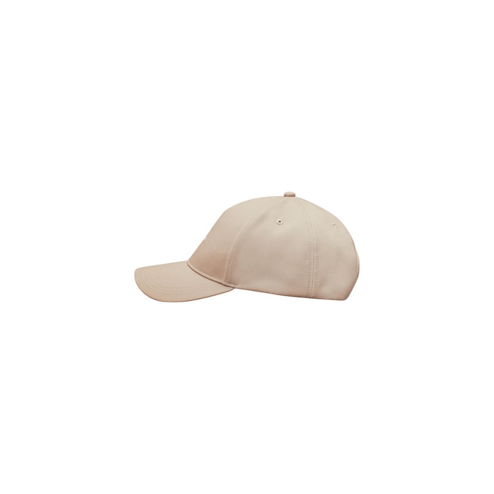 Calvin Klein Jeans Beige Recycled Polyester Cap Baseball Hat
