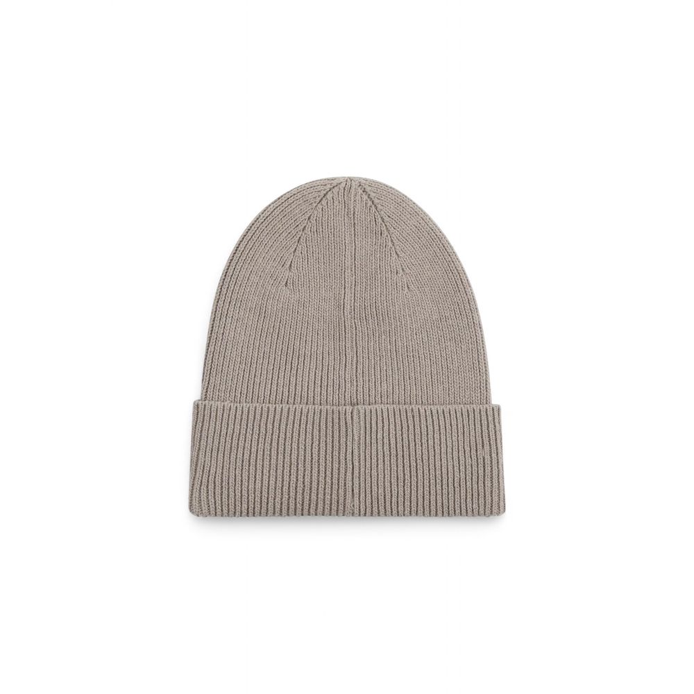 Calvin Klein Beige Organic Cotton Cap Baseball Hat