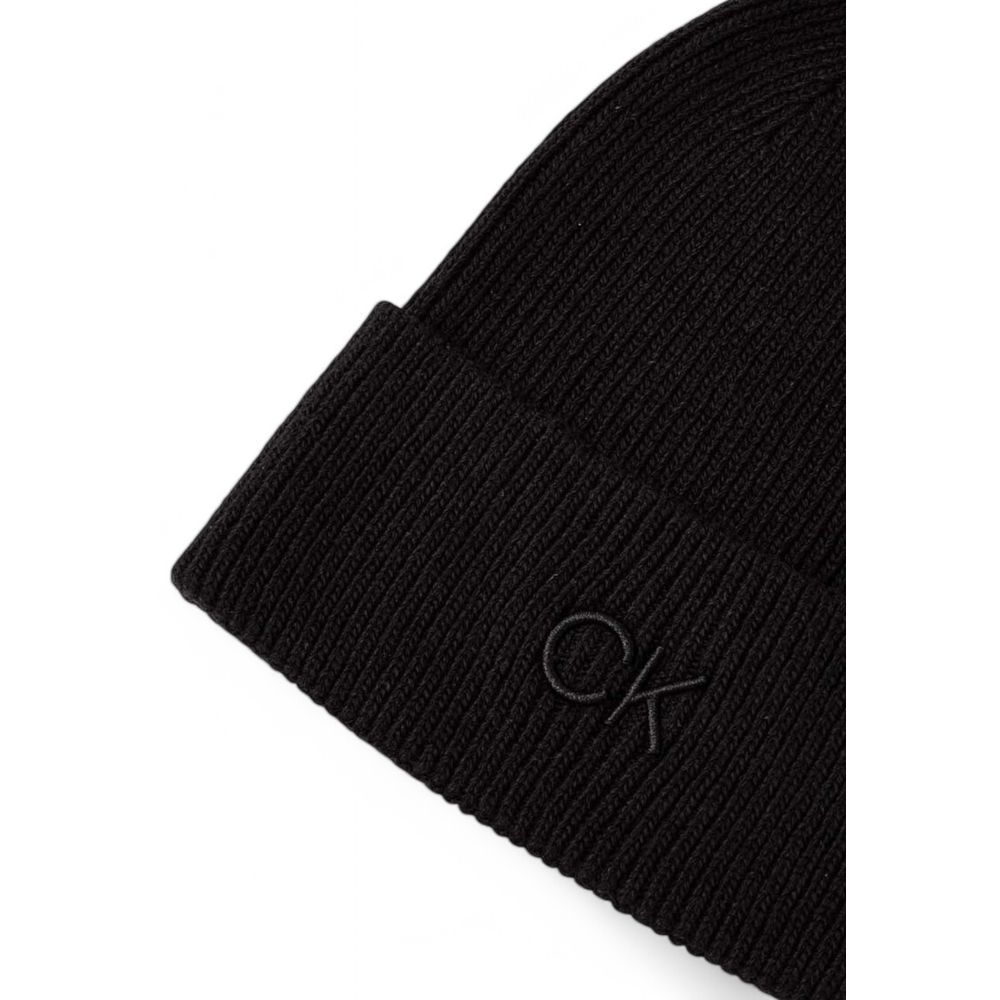 Calvin Klein Black Organic Cotton Cap Baseball Hat