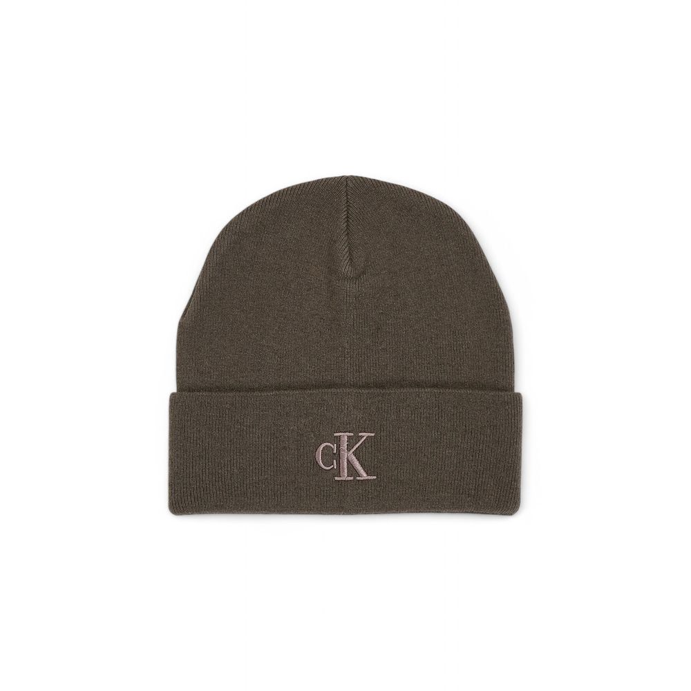 Calvin Klein Jeans Brown Wool Cap Baseball Hat