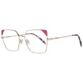 Emilio Pucci Rose Gold Metal & Plastic Glasses Frames Emilio Pucci