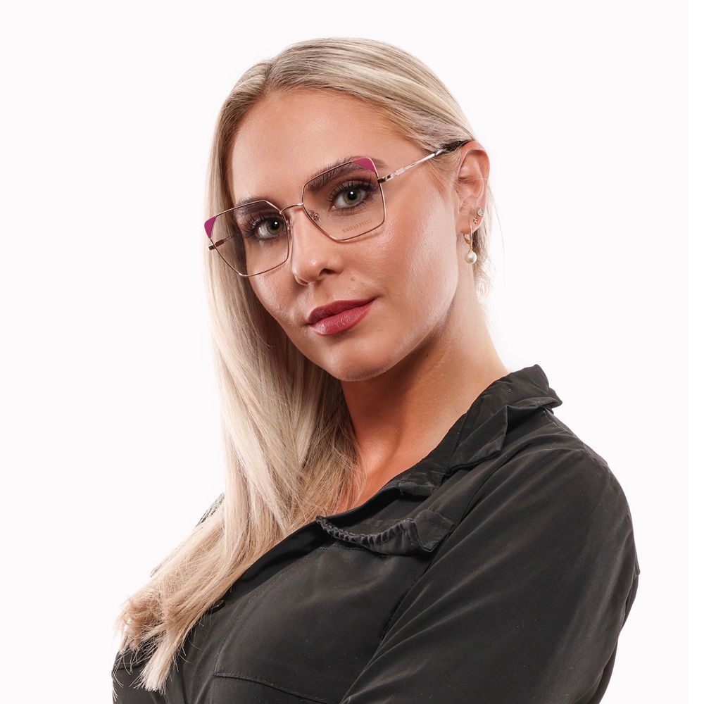 Emilio Pucci Rose Gold Metal & Plastic Glasses Frames Emilio Pucci
