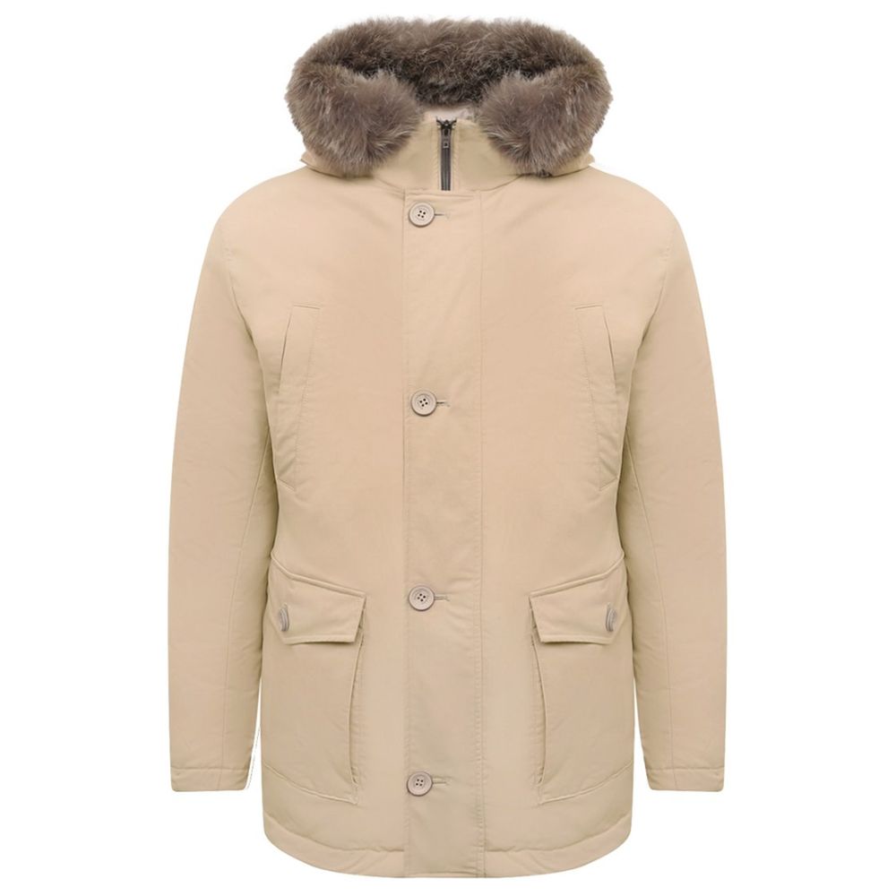Herno Beige Nylon Jacket Herno