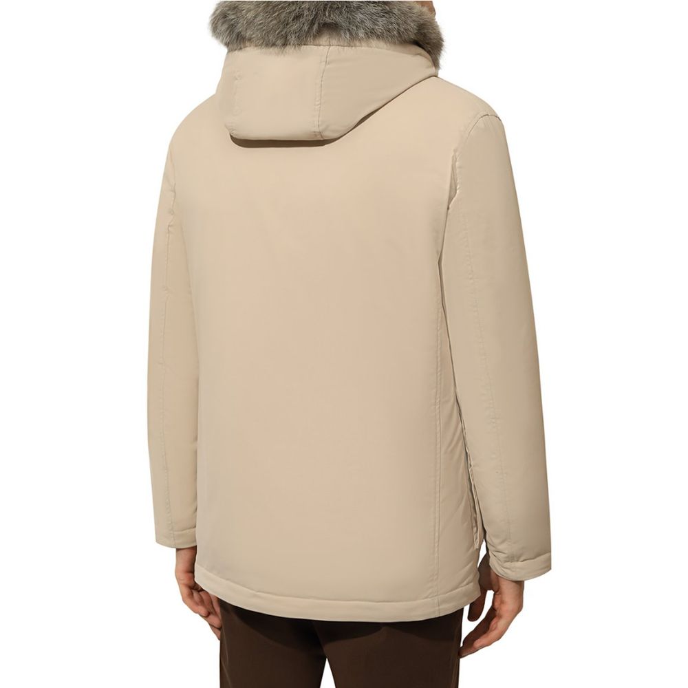 Herno Beige Nylon Jacket Herno