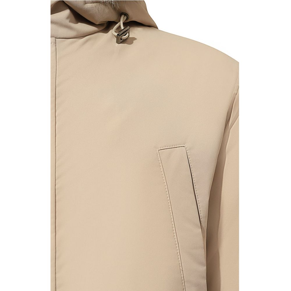 Herno Beige Nylon Jacket Herno