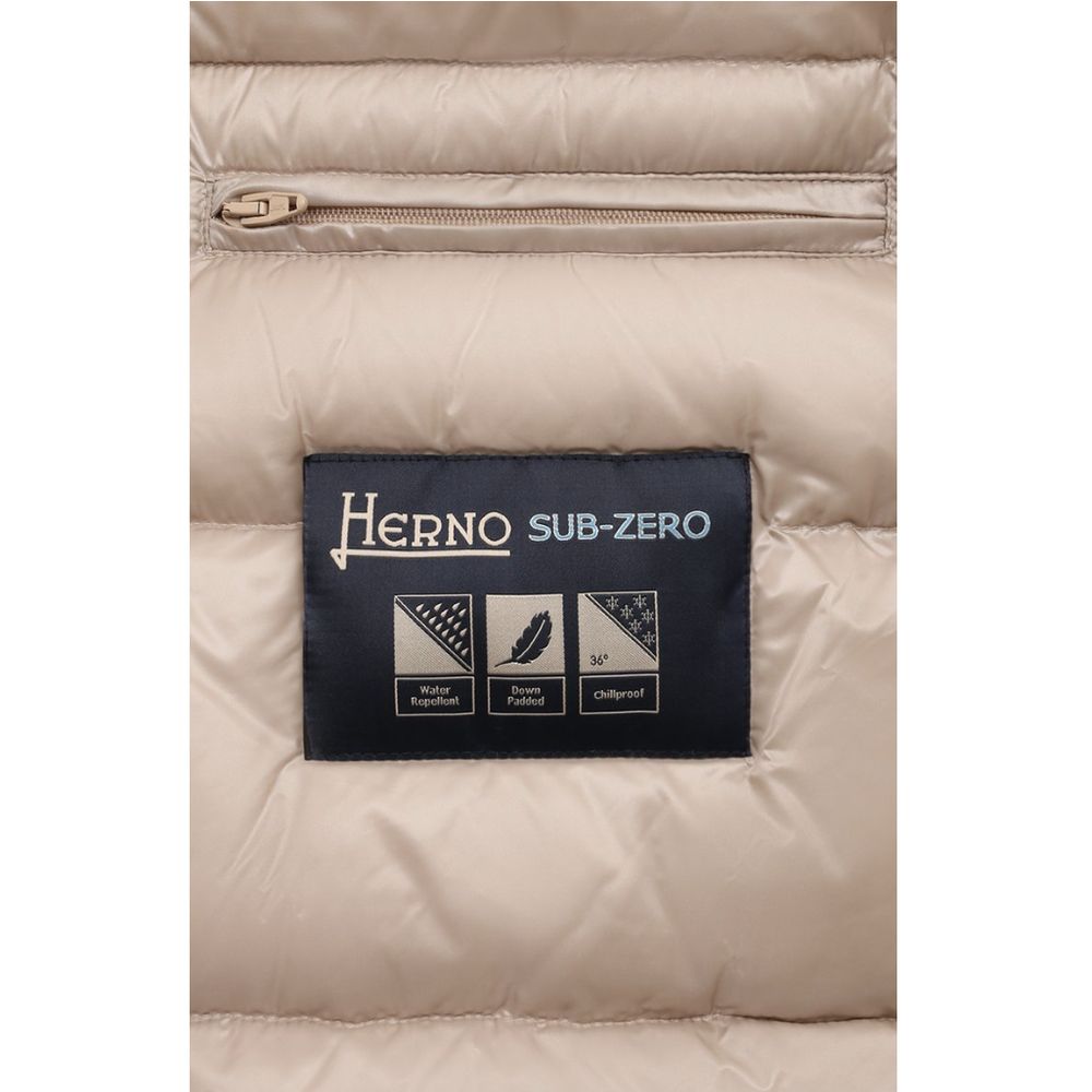 Herno Beige Nylon Jacket Herno
