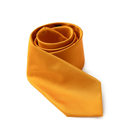 Dolce & Gabbana Orange Silk Ties & Bowty Dolce & Gabbana