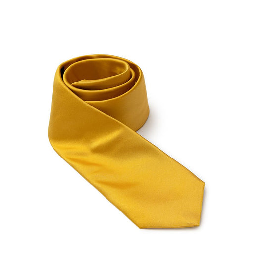 Dolce & Gabbana Gold Silk Ties & Bowty Dolce & Gabbana