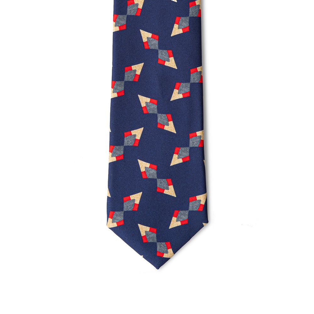 Giorgio Armani Blue Silk Ties & Bowty Giorgio Armani
