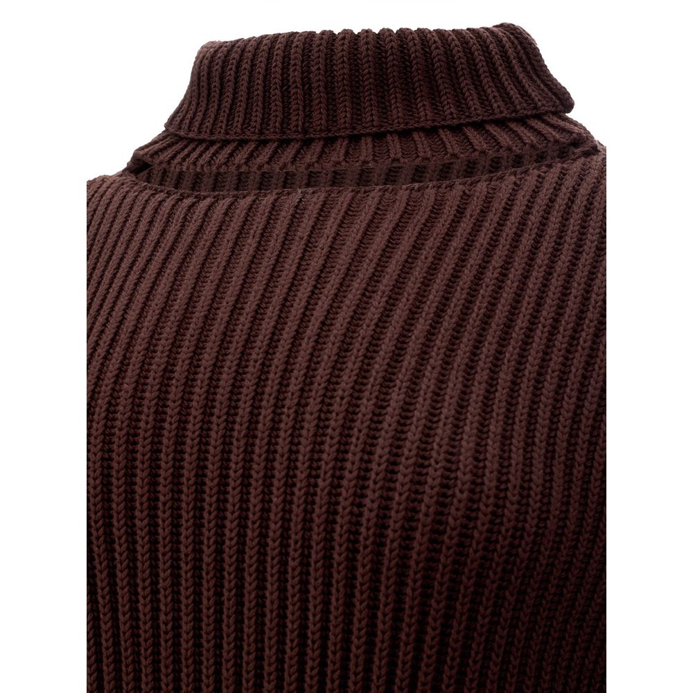 Bottega Veneta Brown Viscose Casual Dress