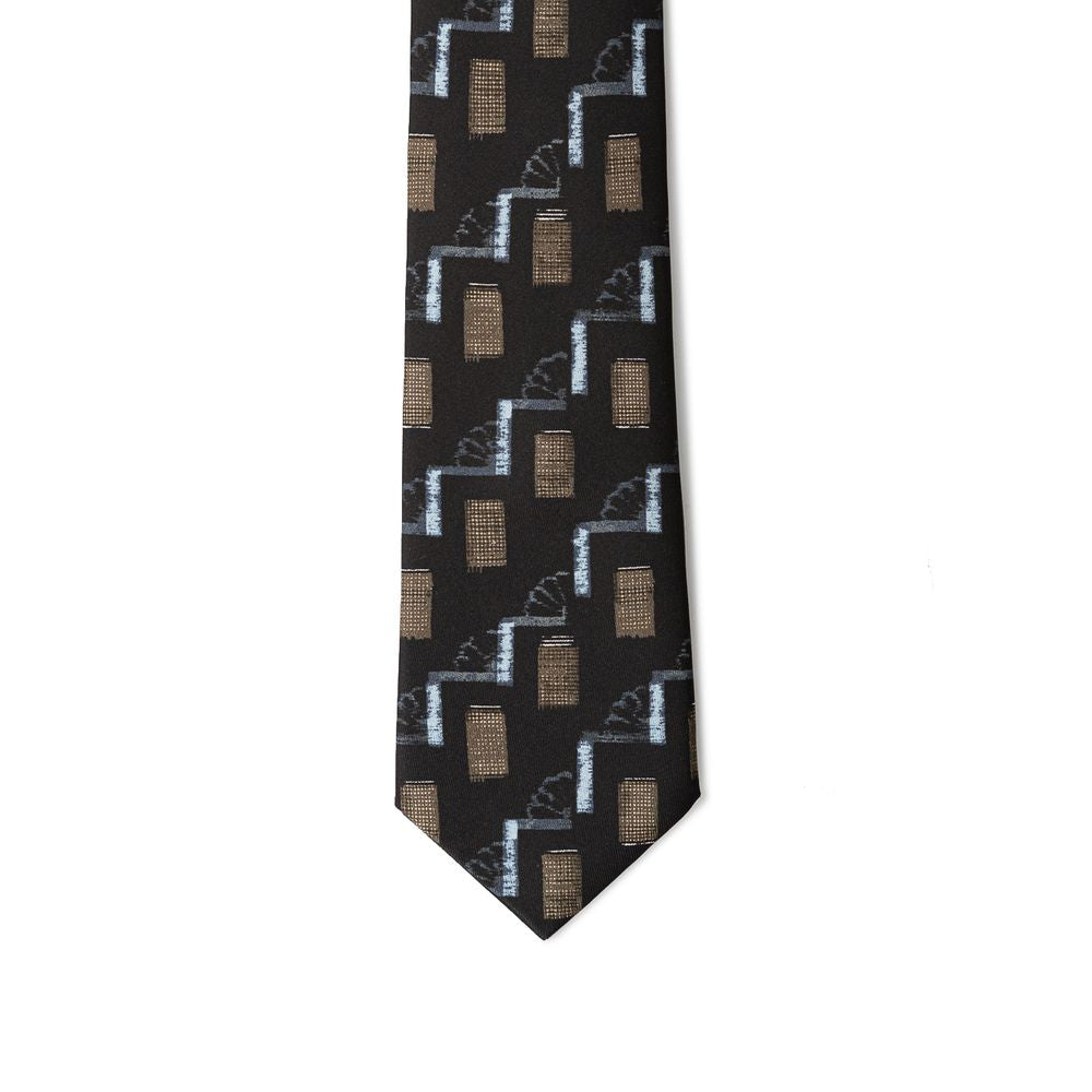 Giorgio Armani Black Silk Ties & Bowty Giorgio Armani