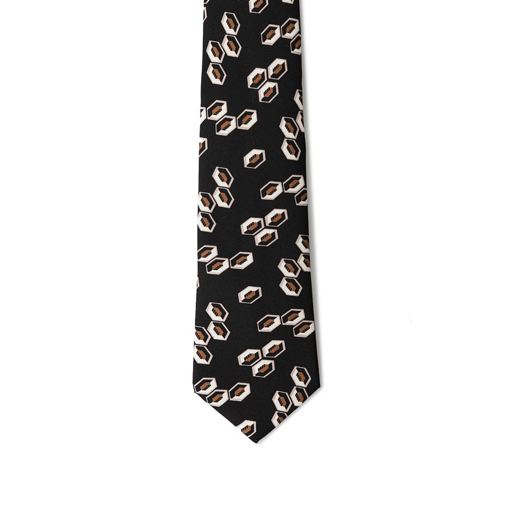 Giorgio Armani Black Silk Ties & Bowty Giorgio Armani