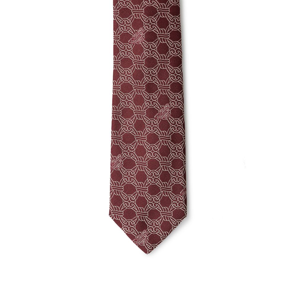 Emporio Armani Red Silk Ties & Bowty Emporio Armani