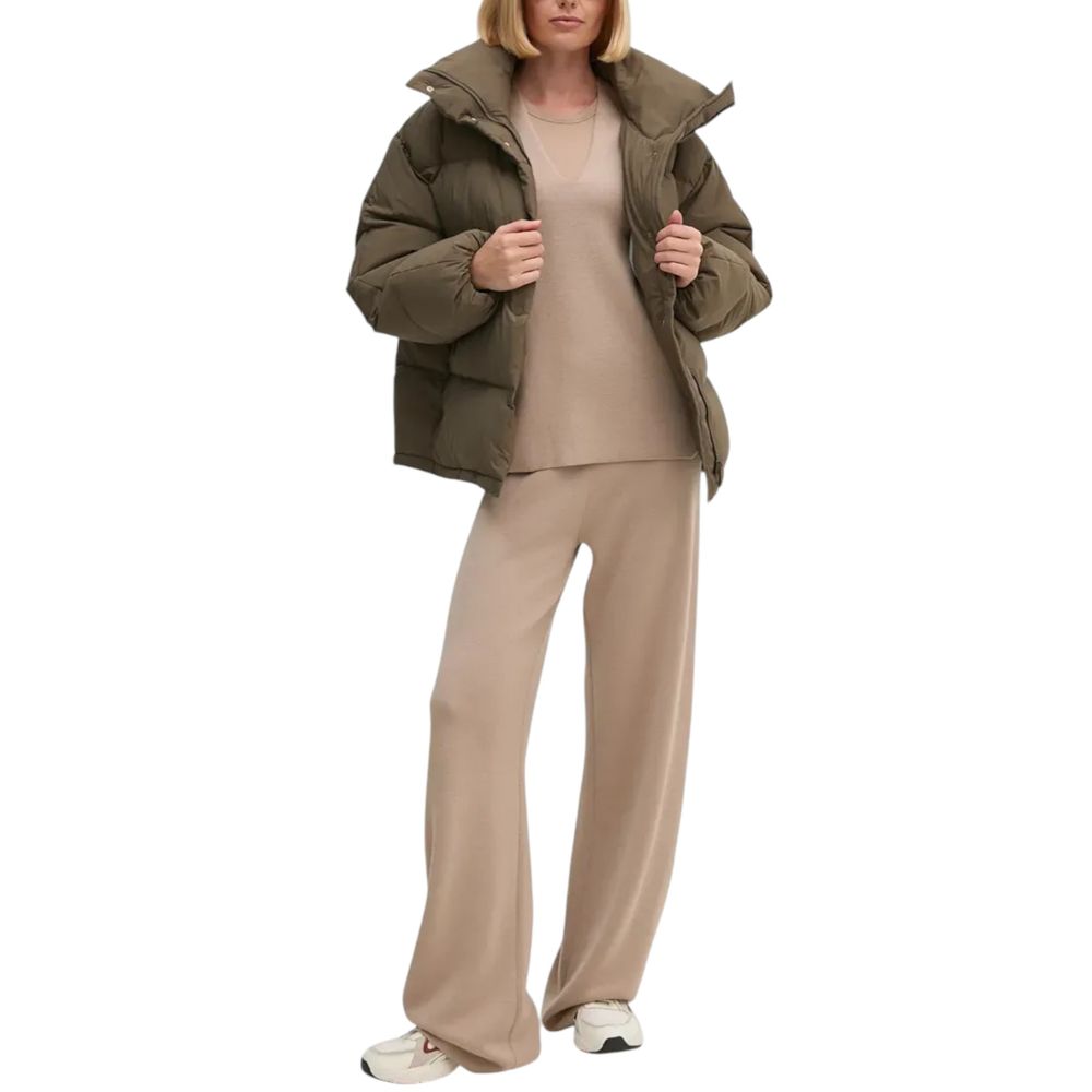 Calvin Klein Jeans Gray Polyester Jackets & Coat Calvin Klein Jeans
