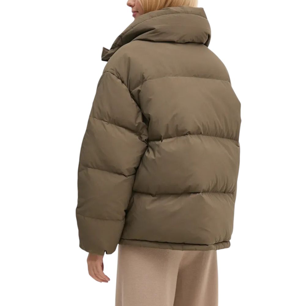 Calvin Klein Jeans Gray Polyester Jackets & Coat Calvin Klein Jeans
