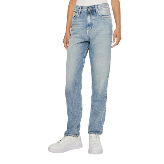 Calvin Klein Jeans Light Blue Cotton Slim Fit Jean Calvin Klein Jeans