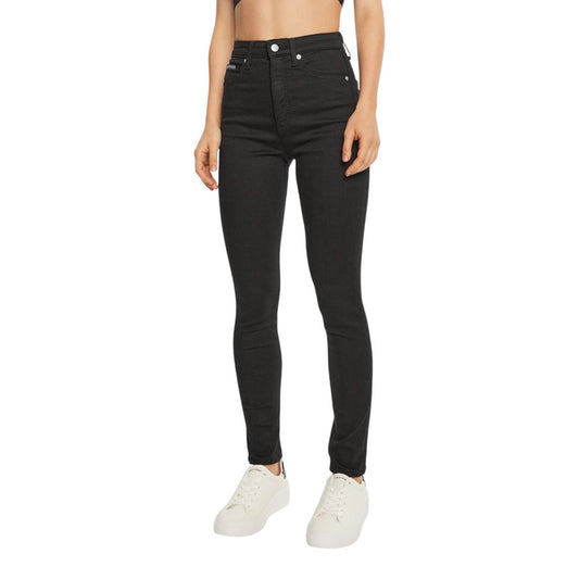 Calvin Klein Jeans Black Cotton Skinny Jean Calvin Klein Jeans