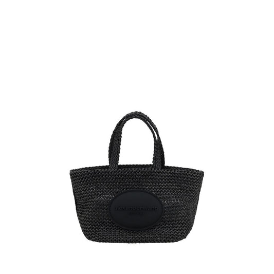 Alexander Wang Punch Small Raffia Handbag Alexander Wang