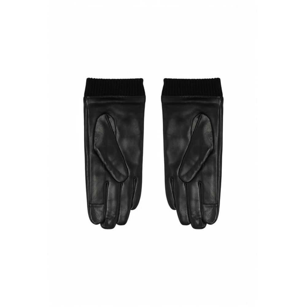 Calvin Klein Black Leather Glove Calvin Klein