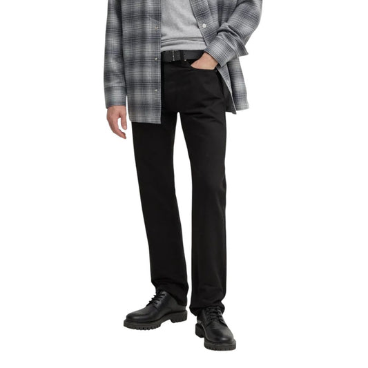 Calvin Klein Jeans Black Cotton Relaxed Fit Jean Calvin Klein Jeans