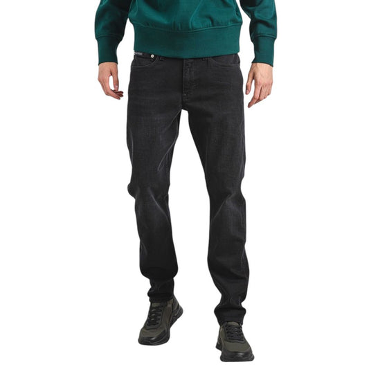 Calvin Klein Jeans Black Cotton Slim Fit Jean Calvin Klein Jeans