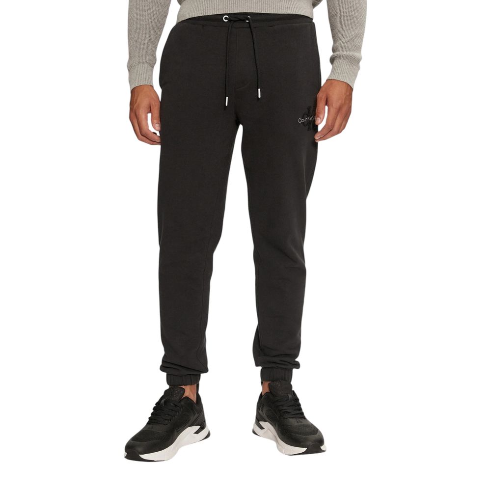 Calvin Klein Jeans Black Organic Cotton Joggers Workout Pants