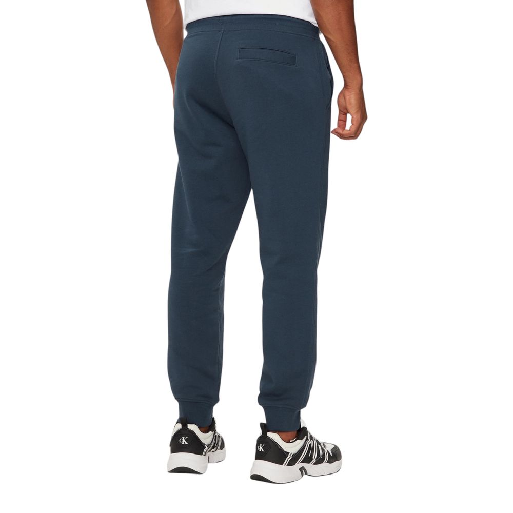 Calvin Klein Jeans Blue Cotton Joggers Workout Pants