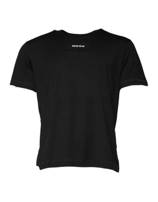 Dolce & Gabbana Multicolor Camouflage Crew Neck T-shirt Dolce & Gabbana