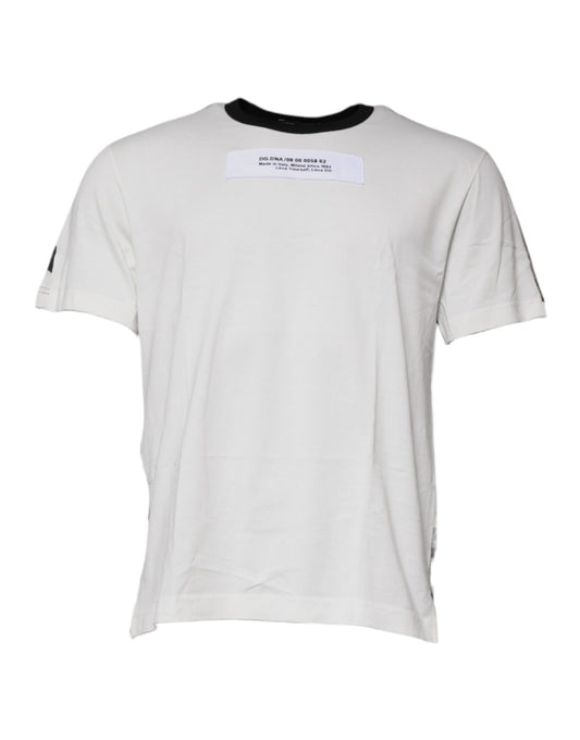 Dolce & Gabbana Multicolor Camouflage Crew Neck T-shirt Dolce & Gabbana