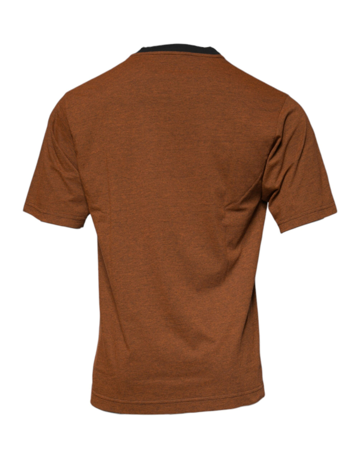 Dolce & Gabbana Brown DG Logo Polyester Crew Neck T-shirt - Eljoys Fashion 