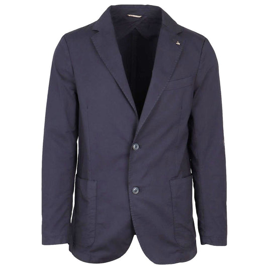 AT.P.CO Blue Cotton Women Blazer AT.P.CO